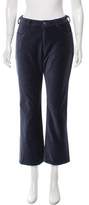 Thumbnail for your product : Nomia Velvet Mid-Rise Pants