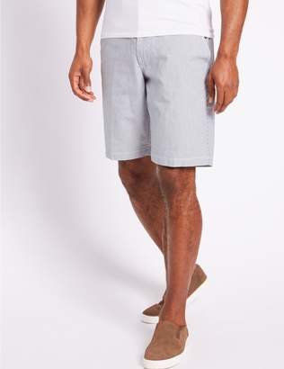 Marks and Spencer Big & Tall Pure Cotton Striped Shorts