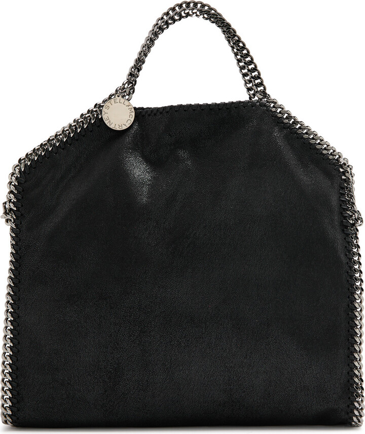 Stella McCartney Falabella Metallic Faux Leather Tote