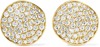 Ippolita Glamazon® Stardust Flower 18-karat Gold Diamond Earrings