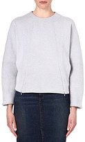 Thumbnail for your product : Victoria Beckham Zip-detailed sweatshirt
