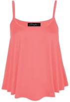 Thumbnail for your product : VIP Womens Swing Strap Cami Vest Top (4/6 (uk 8/10), )