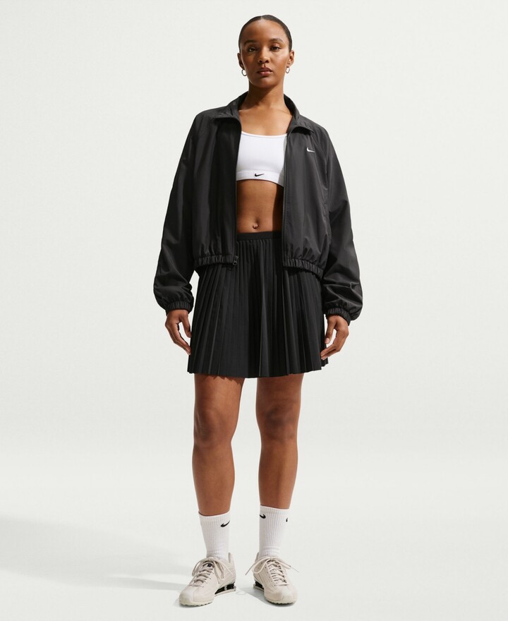 Nike Sportswear Women's Oversized Uv Track Jacket - Black/Sail