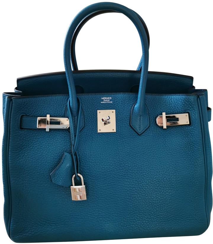 birkin 30 blue