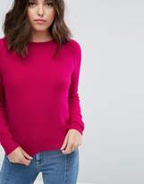 Thumbnail for your product : ASOS Petite PETITE Sweater In Fluffy Yarn With Crew Neck