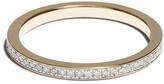 Thumbnail for your product : Otiumberg 9kt Yellow Gold Diamond Eternity Ring