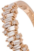 Thumbnail for your product : Suzanne Kalan 18kt Gold Diamond Eternity Ring