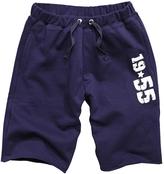 Thumbnail for your product : Demo Boys Sweat Shorts in Green and Navy (2 Pack)