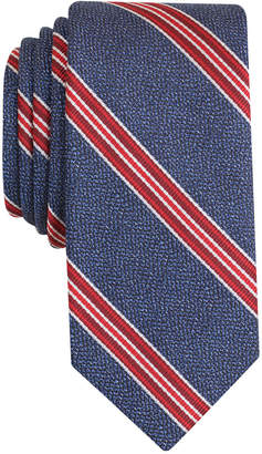 Bar III Men's Corby Stripe Slim Tie, Created for Macy's