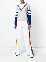Thumbnail for your product : Ports 1961 stripe detail sweater