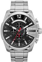 Thumbnail for your product : Diesel Mega Chief Chronograph Black Dial and Stainless Steel Bracelet Mens Watch