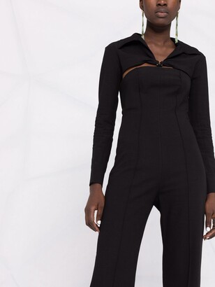 【Jacquemus】 La Combinaison Asaoジャンプスーツ La Combinaison Asao jumpsuit in white - Jacquemus | Mytheresa