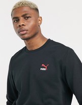 Thumbnail for your product : Puma Classics embroidered sweatshirt in black