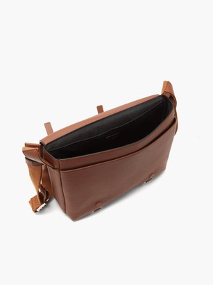 Loewe Military Leather Messenger Bag - Tan