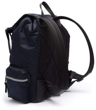 Burberry Aviator Nylon Backpack - Mens - Blue