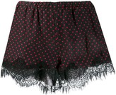 Thumbnail for your product : Gold Hawk Lace Hem Shorts