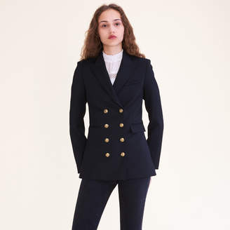 Maje Eight-button double-breasted jacket