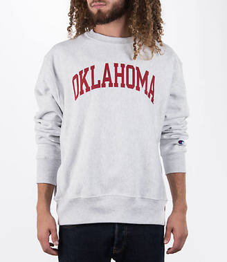 Champion Men's Oklahoma Sooners College Weave Crew Sweatshirt