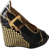 Thumbnail for your product : Bruno Frisoni Black Leather Sandals
