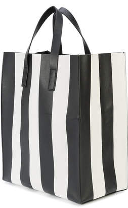 Michael Kors Collection striped tote bag