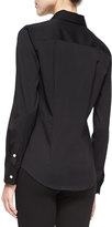 Thumbnail for your product : Theory Tenia Long-Sleeve Blouse