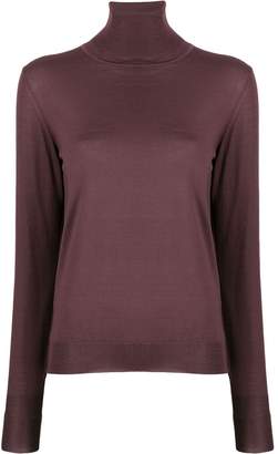 Roberto Collina roll neck knitted top