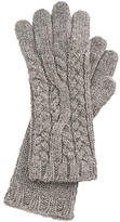 Thumbnail for your product : Brooks Brothers Camel Hair Cable Knit Gloves