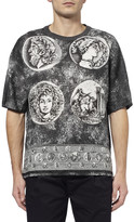 Thumbnail for your product : Dolce & Gabbana Oversized Printed Cotton and Linen-Blend T-Shirt
