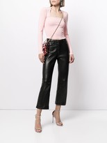 Thumbnail for your product : Alice + Olivia Square Neck Blouse