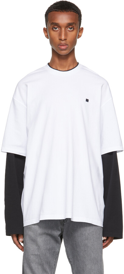 Mens White Layering Tees | Shop The Largest Collection | ShopStyle
