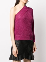 Thumbnail for your product : Laneus Metallized One-Sleeve Jumper