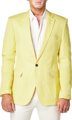 Mens Yellow Blazer | Shop The Largest Collection | ShopStyle UK