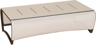 Les Jardins Jet Stream Plastic/Resin Coffee Table