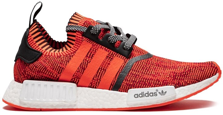 adidas NMD_R1 Primeknit NYC "Red Apple" sneakers - ShopStyle