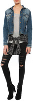 Thumbnail for your product : Jet by John Eshaya Plaid Tie Jean Jacket