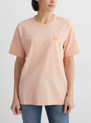 Acne Studios Embroidered Face patch T-shirt