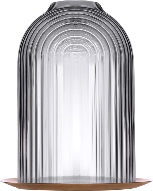 Nude Glass Ilo Candle Holder, Large