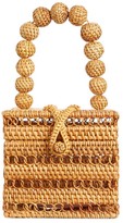 Thumbnail for your product : Cult Gaia Eos Beaded Top Handle Box Bag