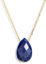 Thumbnail for your product : Argentovivo Stone Teardrop Pendant Necklace