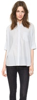 Thumbnail for your product : Steven Alan Oversized Stand Collar Shirt