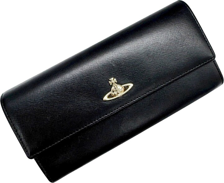 Vivienne Westwood Leather Long Wallet (Bi-Fold) (Pre-Owned)
