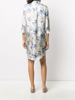 Thumbnail for your product : Alberto Biani Silk Floral Shirt Dress