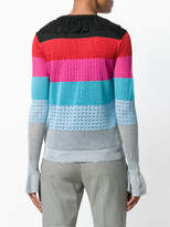 Thumbnail for your product : Marco De Vincenzo textured stripe sweater