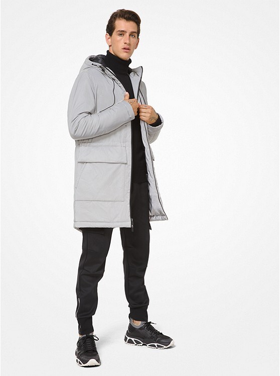 Michael Kors X TECH Reflective Anorak - ShopStyle Raincoats & Trench Coats