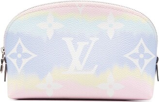 Louis Vuitton 2020 Pre-Owned Logo-Print Cosmetic Pouch