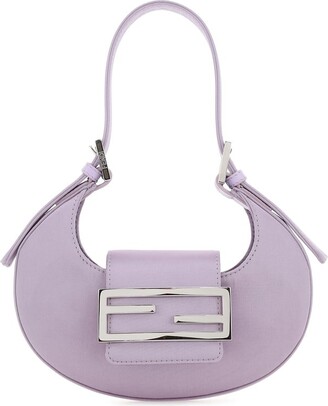 Fendi Chain Baguette Charm Bag Printed Satin Nano - ShopStyle