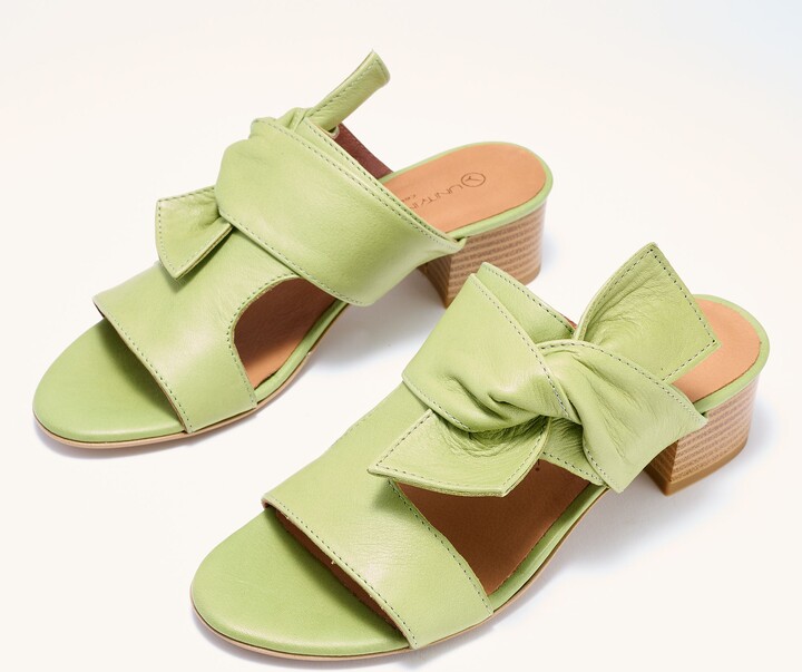 Unity in Diversity Leather Heeled Sandals- Bonita