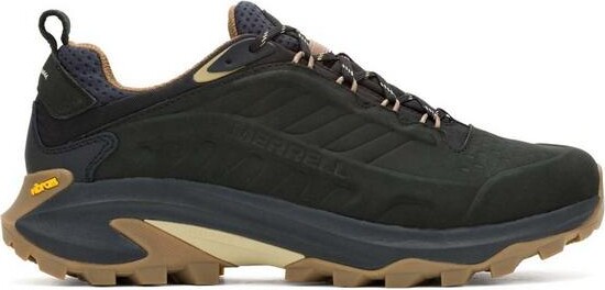 Merrell Men's Moab Speed 2 Leather Hiking Shoes 7 Regular Black