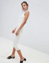 Thumbnail for your product : ASOS Tall DESIGN TALL Knitted Midi Dress In Skinny Rib