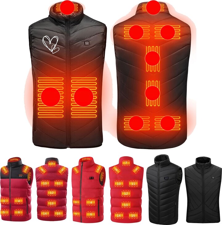 Yyeselk Heated Vest for Women Warm Slim Fit Rechargeable Electric  Lightweight Unisex Heating Vest (Battery Pack Not Included) - ShopStyle  Jackets
